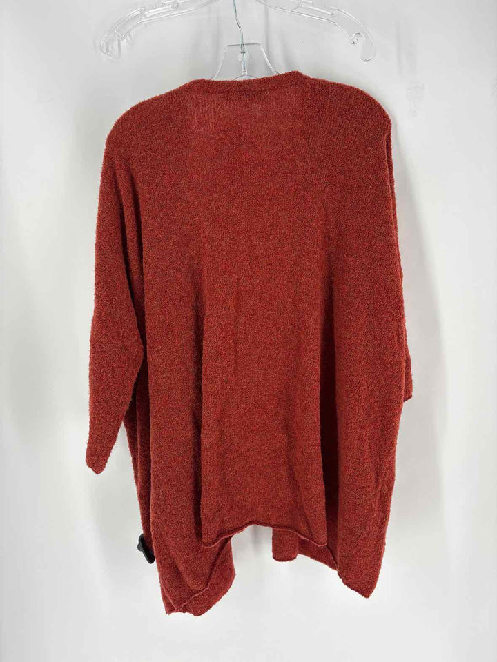 Size One Size ESKANDAR Orange Luxury - Cardigan