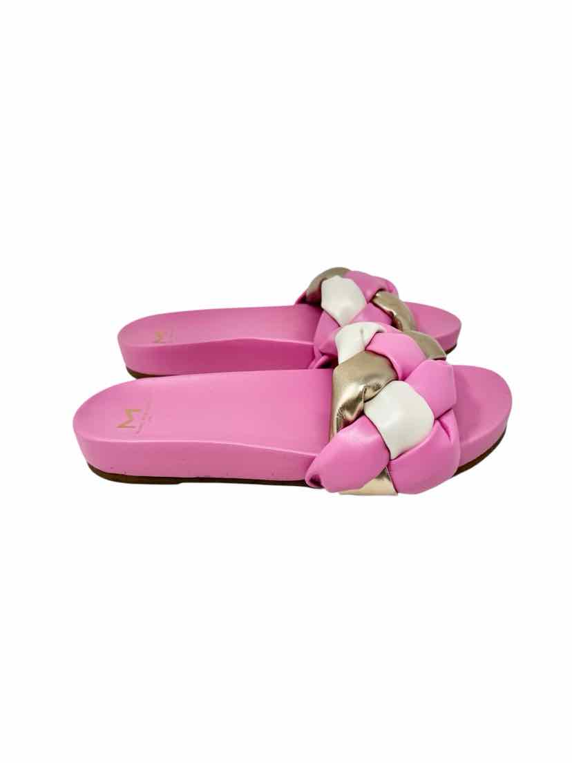 Shoe Size 7 MARC FISHER Pink Leather Sandals