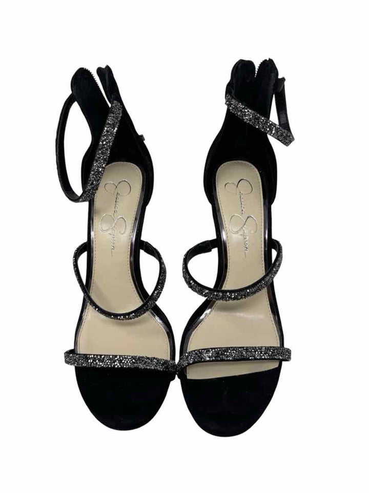 Shoe Size 9.5 Jessica Simpson Black Sandals