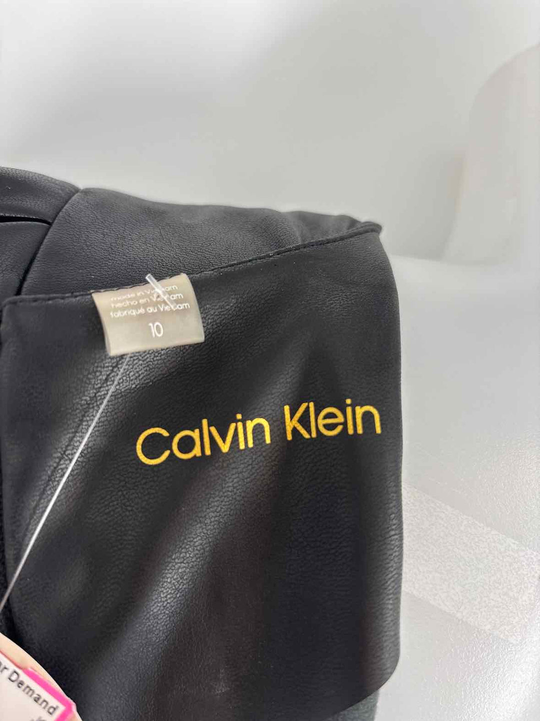 Size 10 Calvin Klein Black Dress
