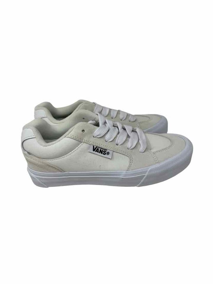 Shoe Size 8.5 Vans White Sneakers