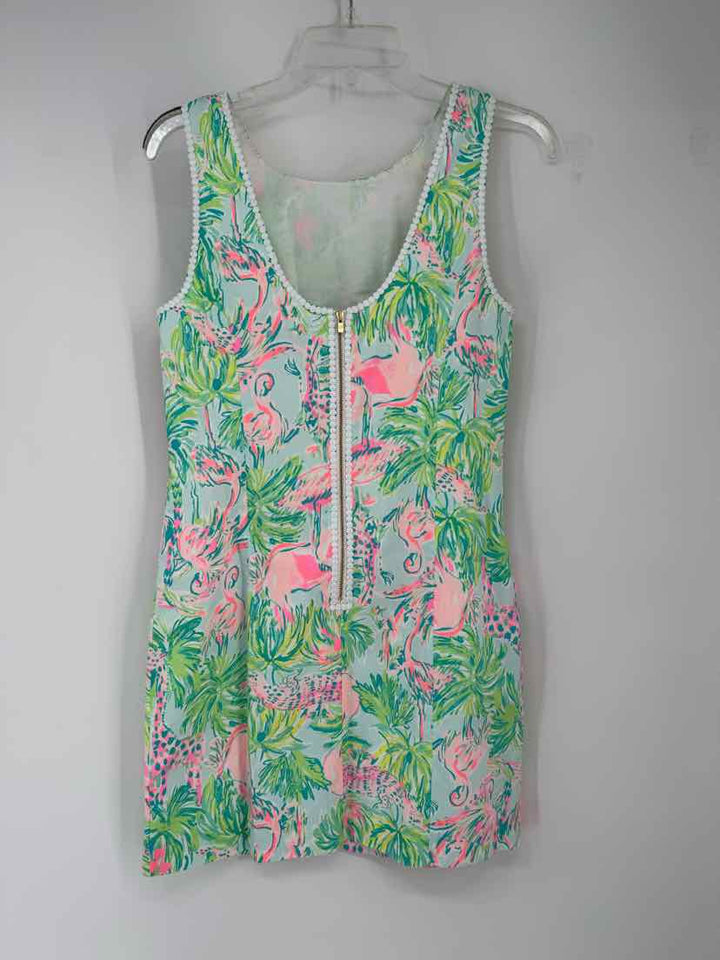 Size 4 Lilly Pulitzer Multi-Color Dress