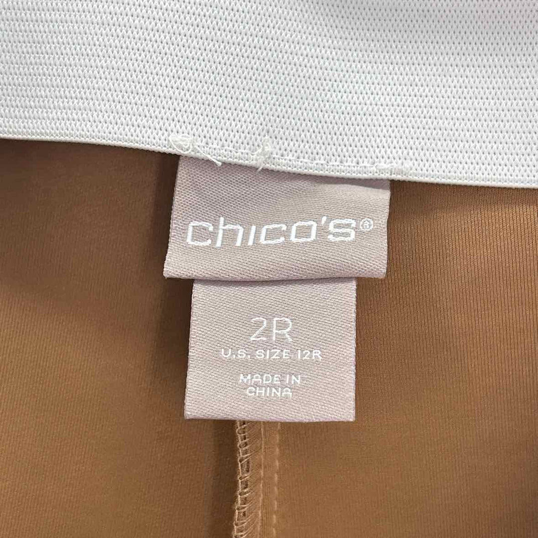Size 12 Chico's Camel Pants