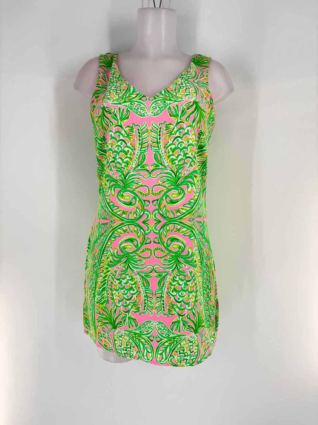 Size 2 Lilly Pulitzer Lime Green Dress