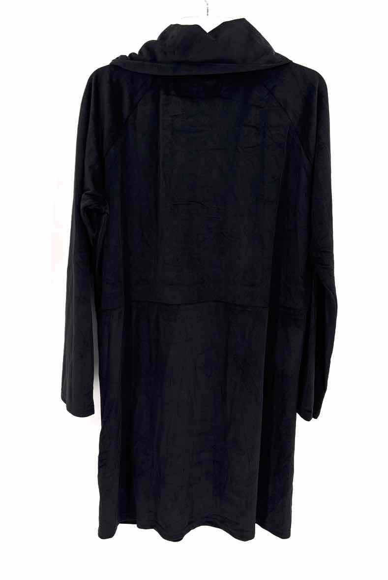 Size XL Black Velour Dress