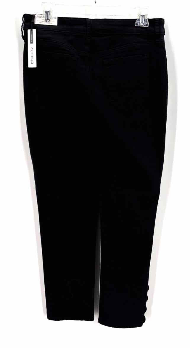 Size 6 Chico's Black Denim Jeans
