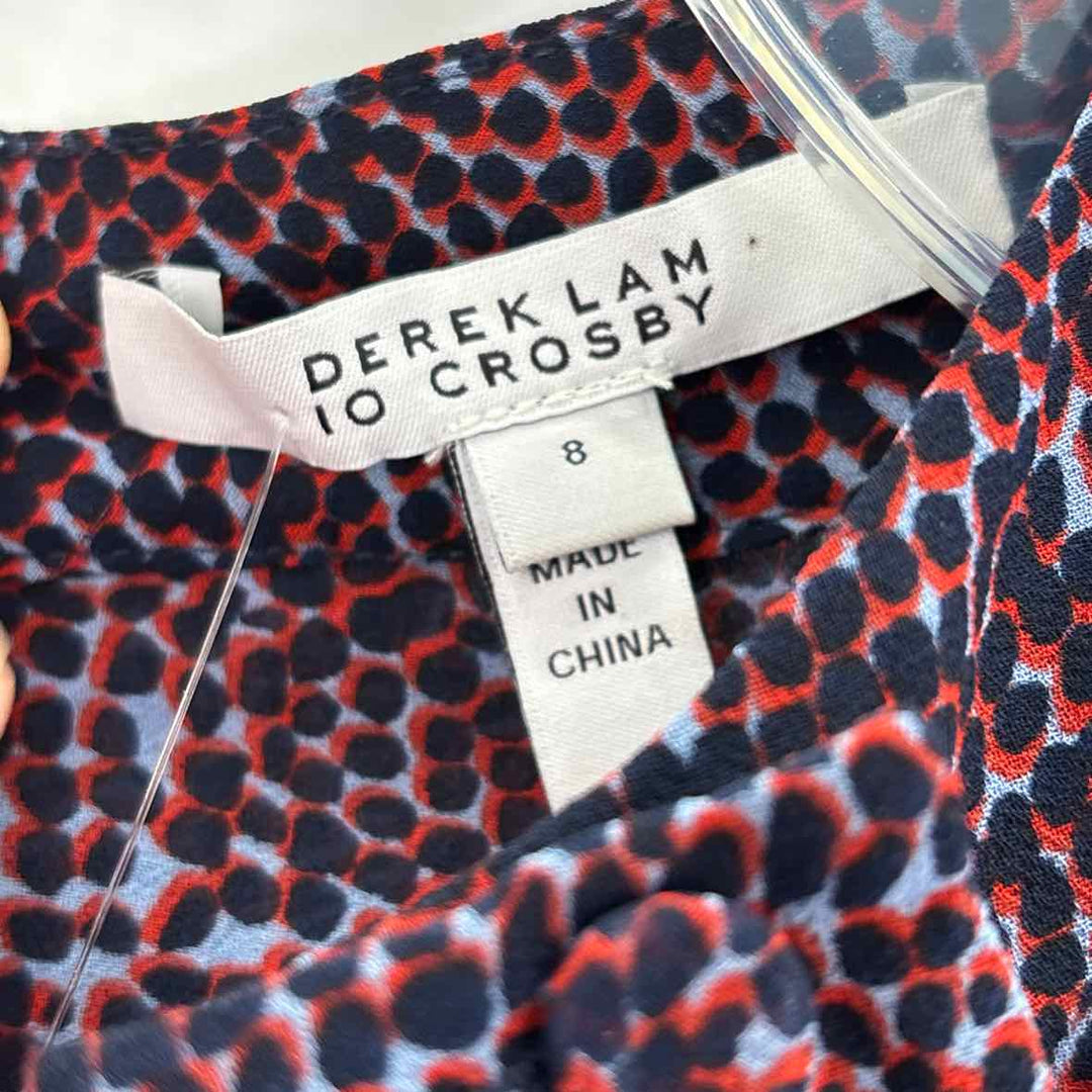 Size 8 DEREK LAM Purple Dress