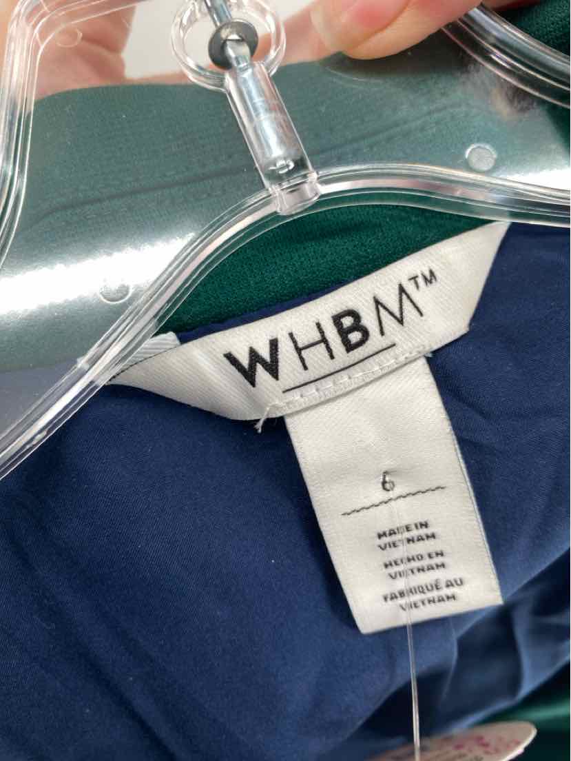 Size 6 White House Black Market Green Blazer