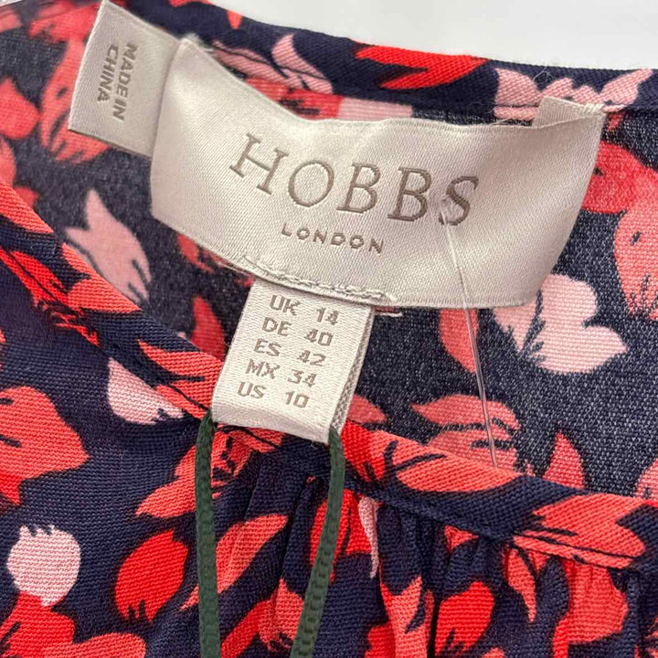 Size 10 HOBBS Multi-Color Dress
