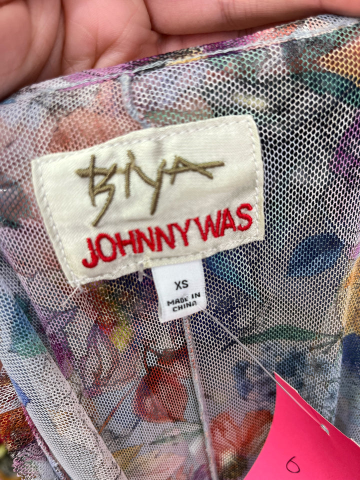 Size XS Johnny Was Blue Dress