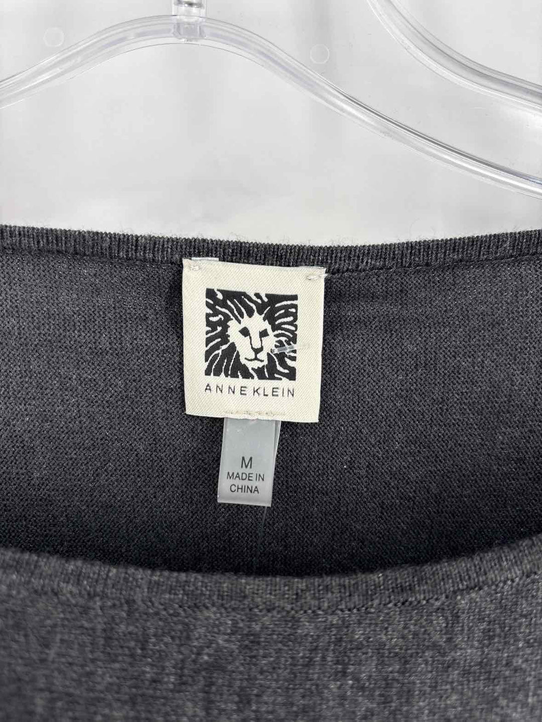 Size M Anne Klein Gray Sweater