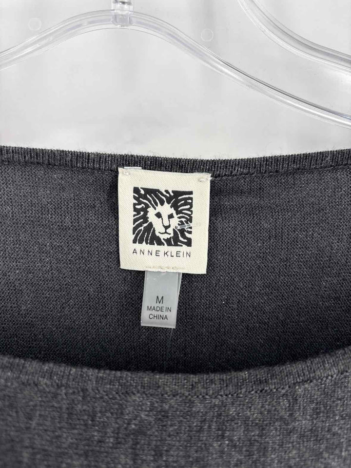 Size M Anne Klein Gray Sweater