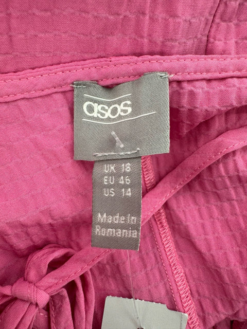 Size 14 Asos Pink Dress