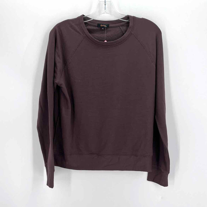 Size M QUINCE Brown Shirt
