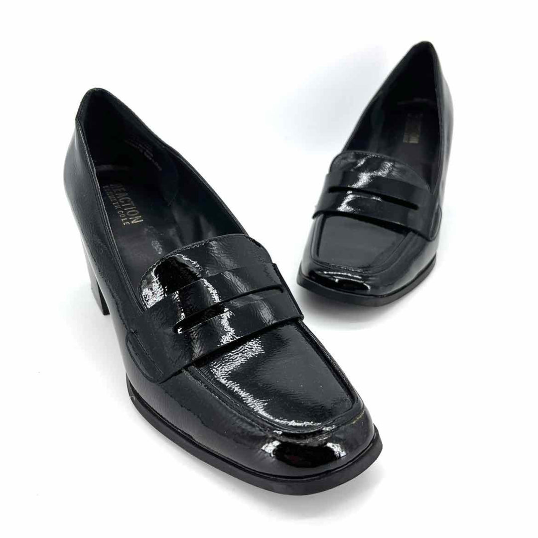 Shoe Size 9 Kenneth Cole Black PATENT Loafers