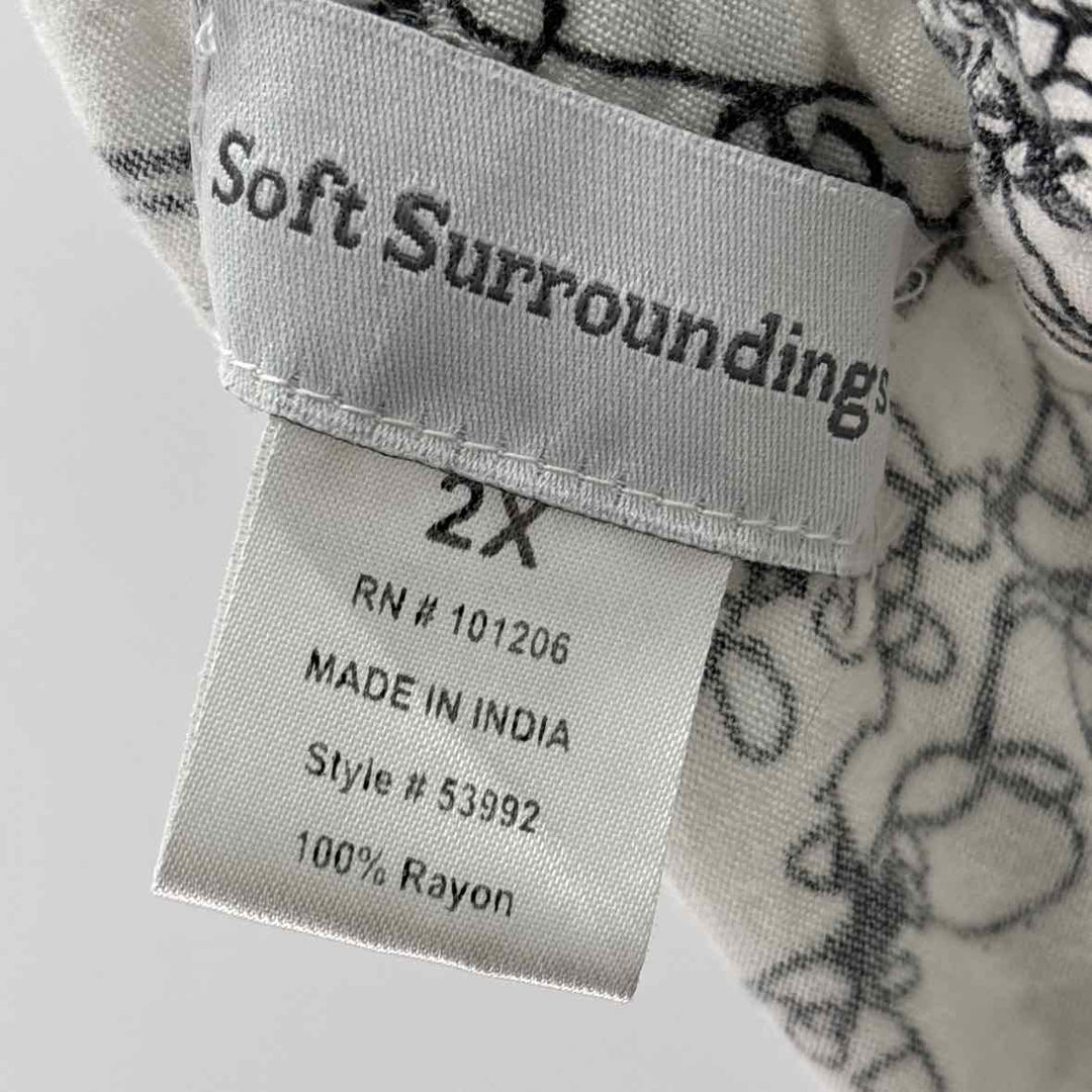 Size 2X SOFT SURROUNDINGS White Skirt