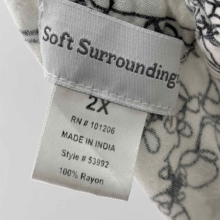 Size 2X SOFT SURROUNDINGS White Skirt