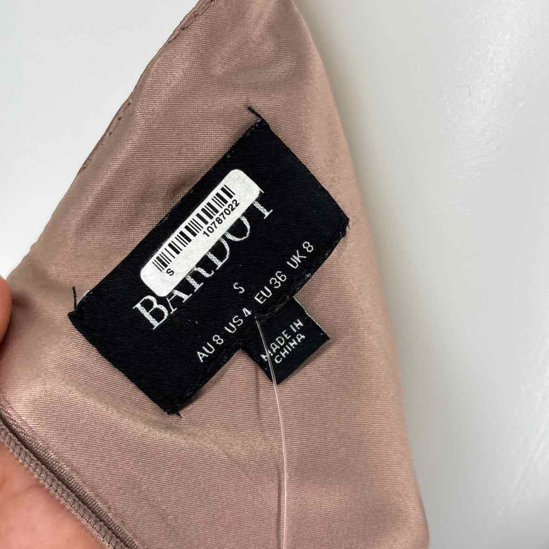 Size 4 Bardot Blush Satin Dress
