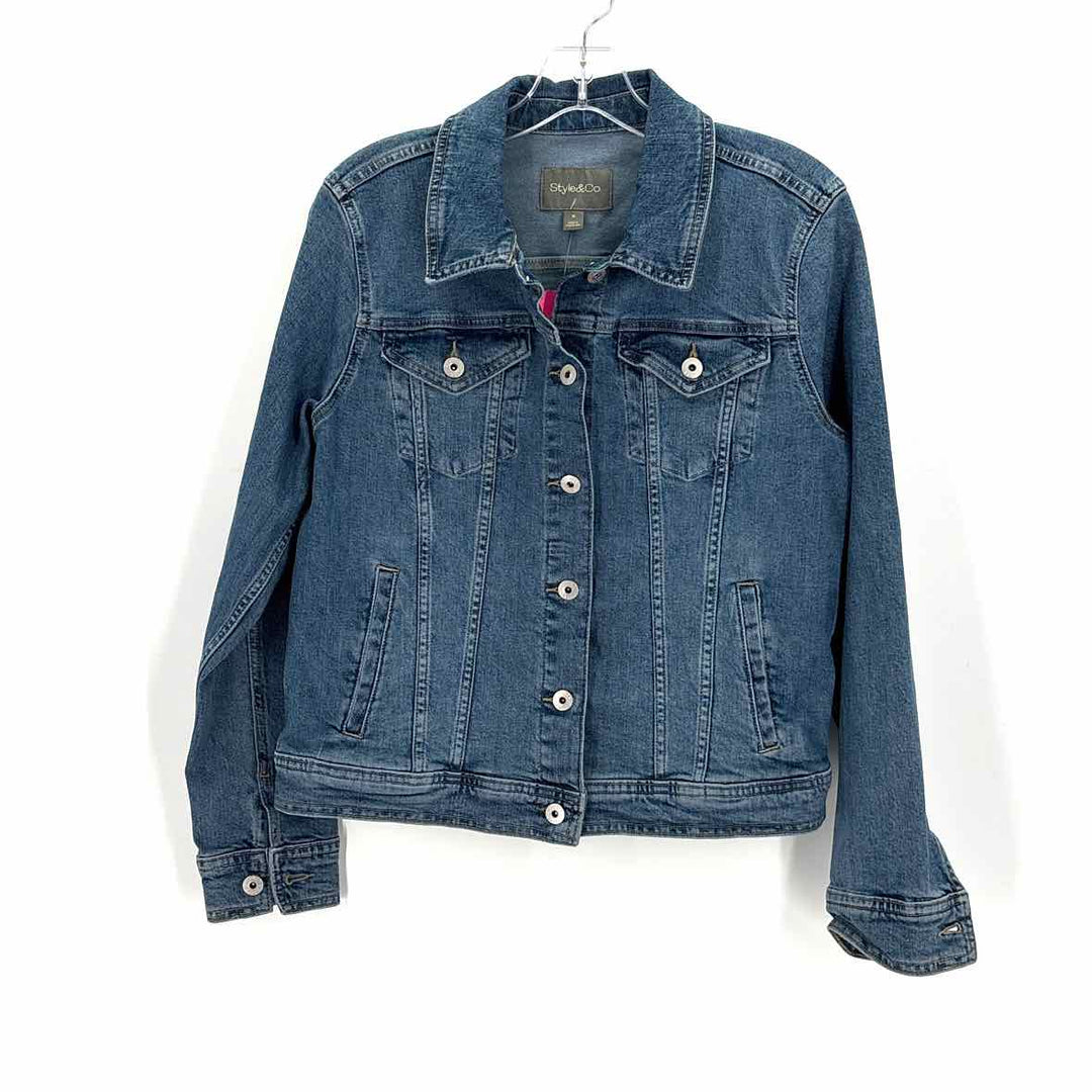 Size M Style & Co Denim Jacket