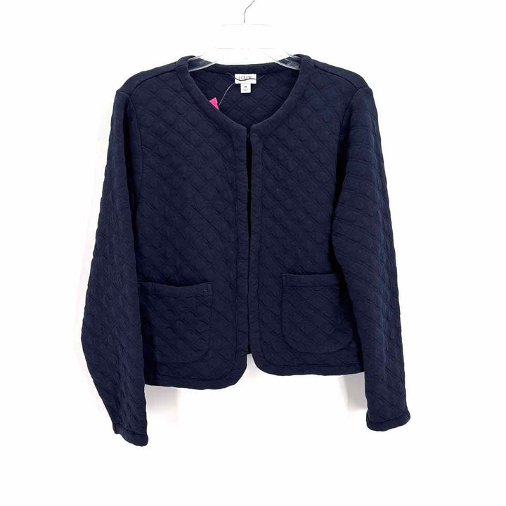 Size M J Crew Navy Cardigan