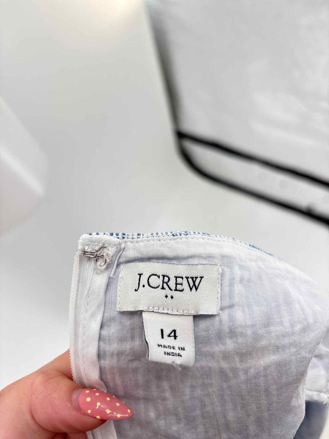 Size 14 J Crew Blue Shirt