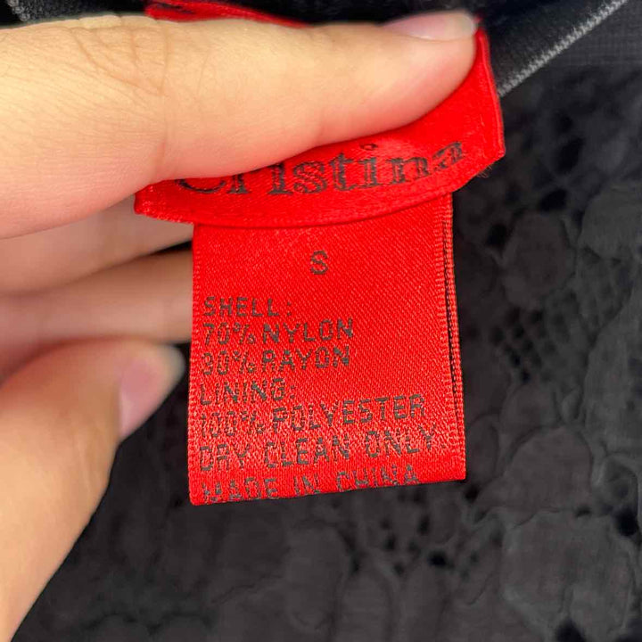 Size S Black Lace Skirt