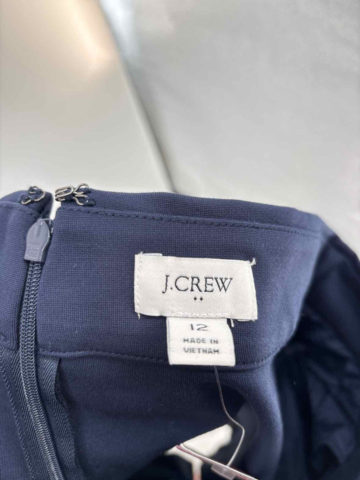 Size 12 J Crew Navy Skirt