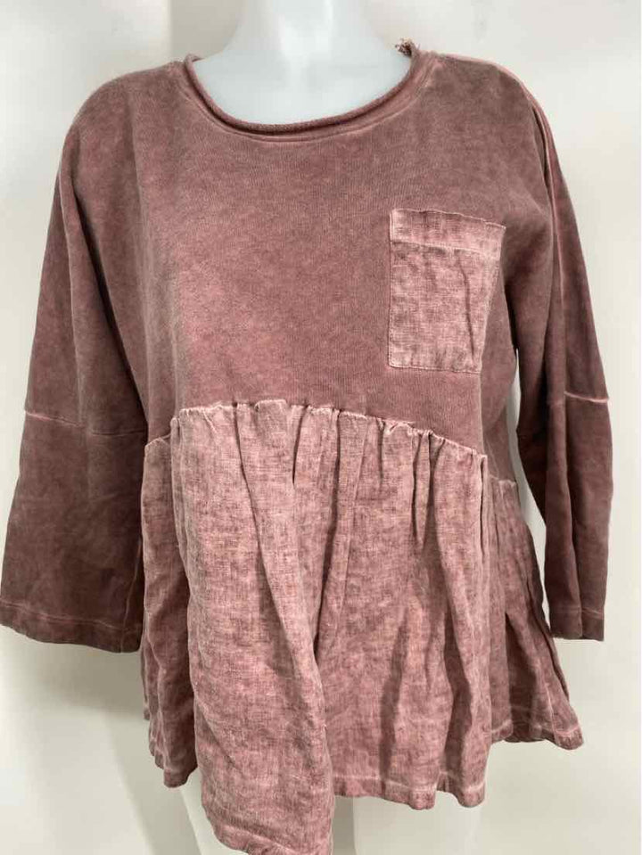 Size S Anthropologie Plum Shirt