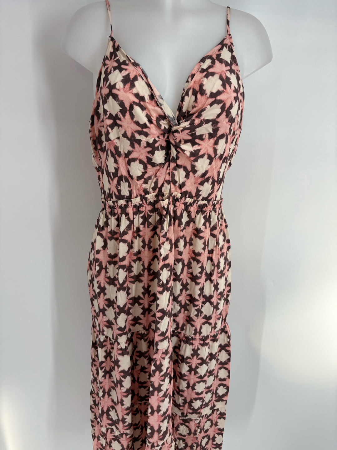 Size 14 LOFT PINK PRINT Dress