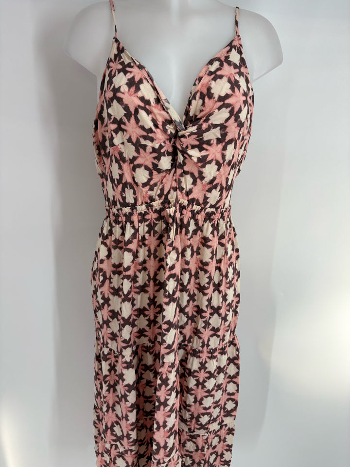 Size 14 LOFT PINK PRINT Dress