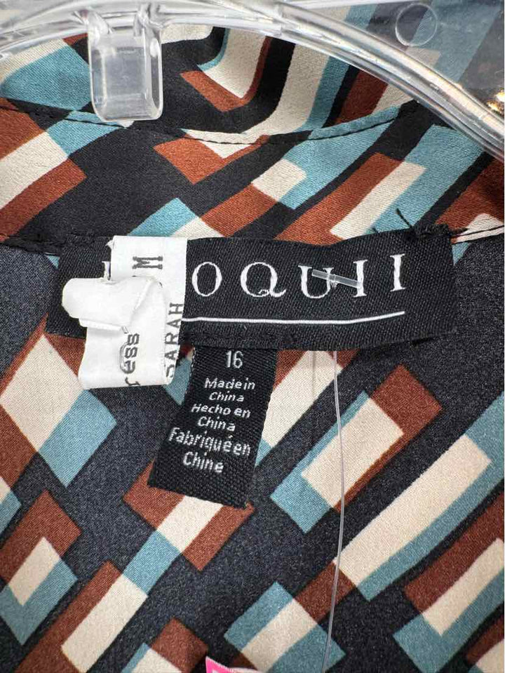 Size 16 ELOQUII Brown Dress
