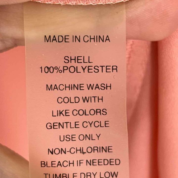 Size M CHAUS Peach Shirt