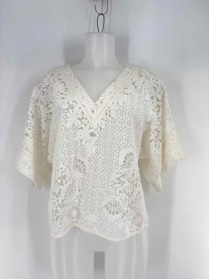 Size S White House Black Market White Shirt
