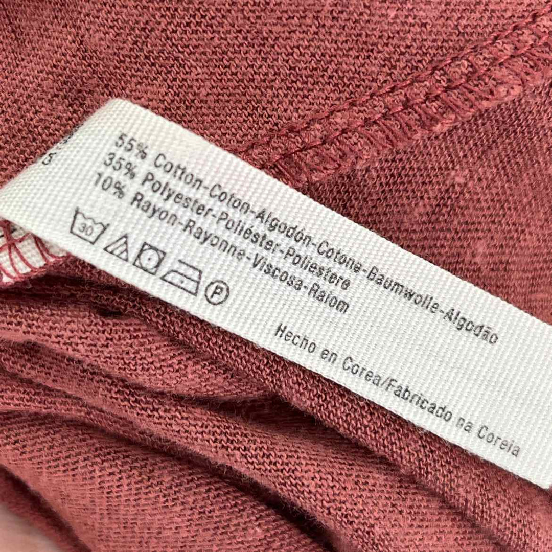 Size M FREE PEOPLE Burnt Orange Cotton Dress