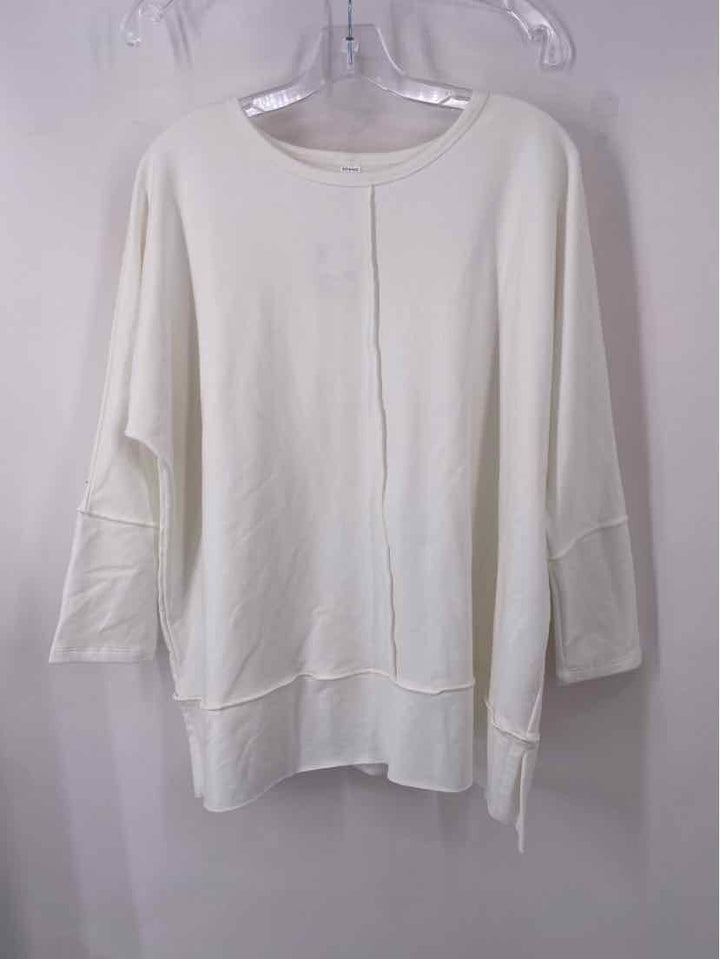Size L SPANX Cream Sweater