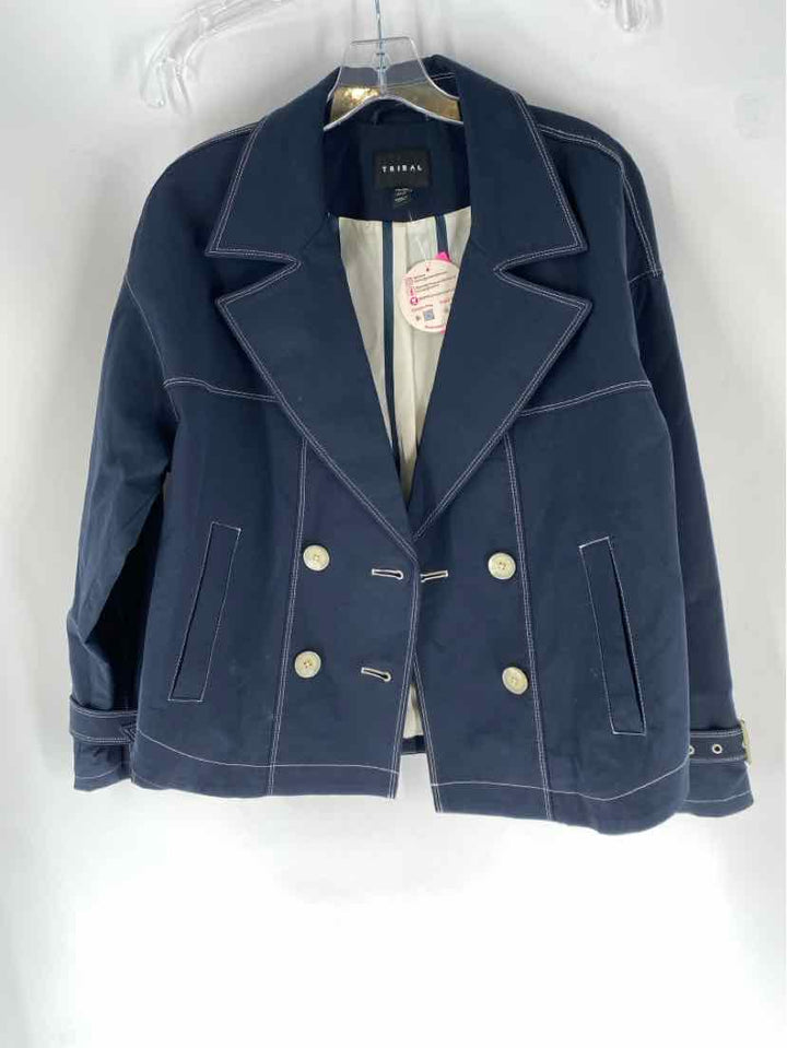 Size XS TRIBAL Navy Jacket