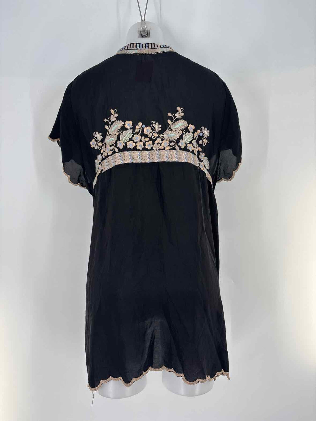 Size L Johnny Was Black Shirt
