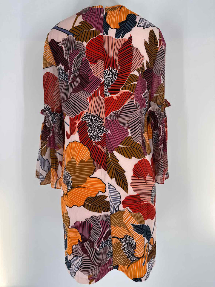 Size 8 DONNA RICO Multi-Color Dress