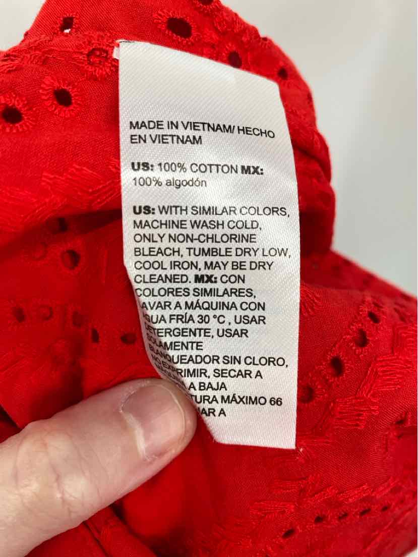 Size 14 Chico's Red Shirt