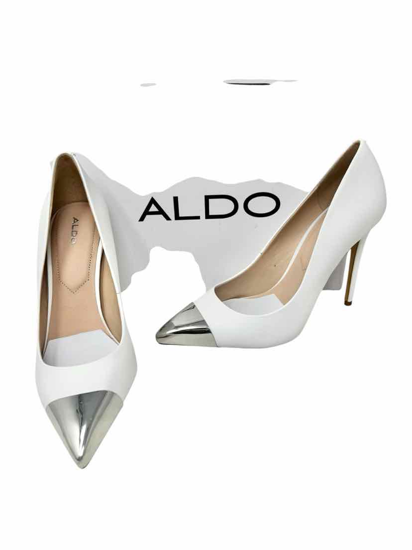 Shoe Size 7 Aldo White Pumps