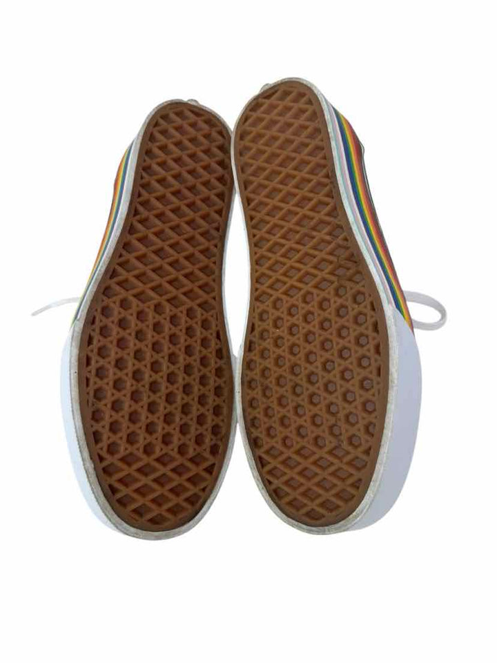 Shoe Size 8 Vans White Sneakers