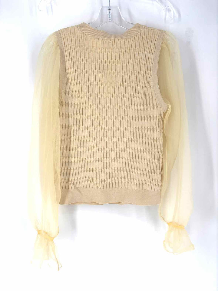 Size M MAEVE Tan Sweater