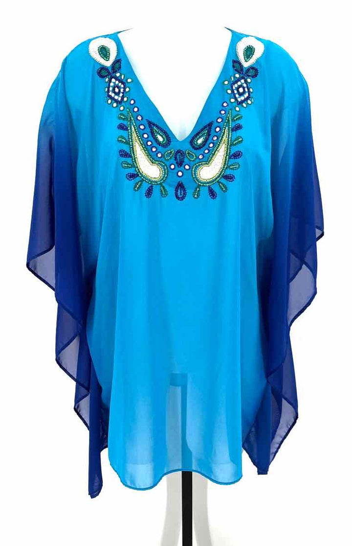 Size S/M Chico's Blue Swimsuit