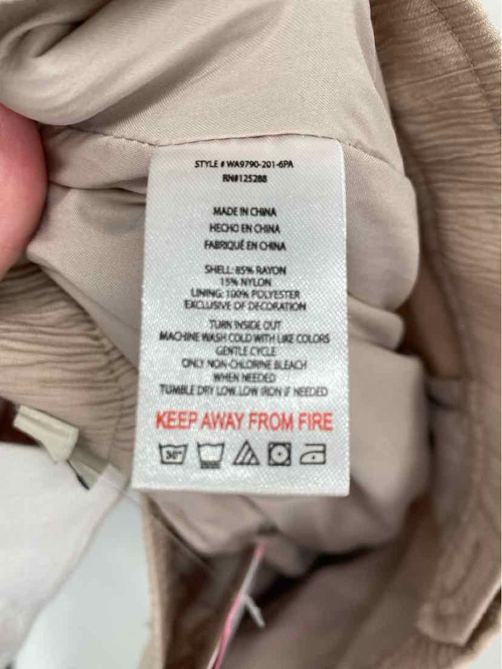 Size XS JASON WU Beige Pants