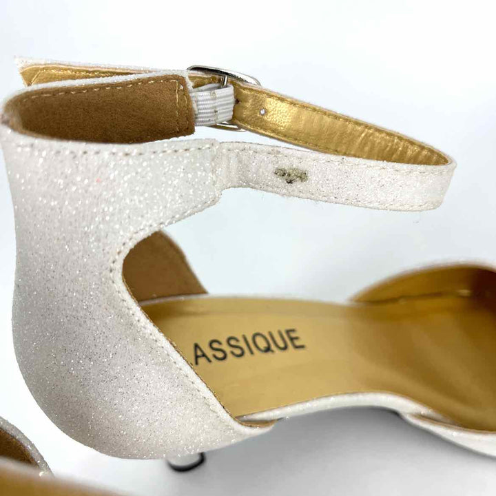 Shoe Size 7.5 CLASSIQUES Silver Pumps