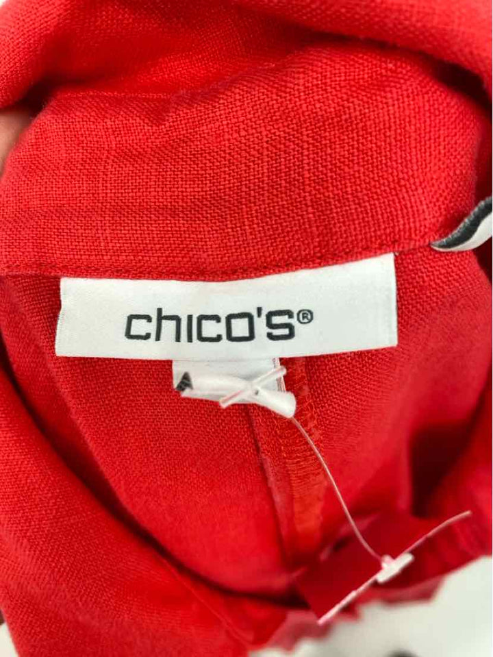 Size 10 Chico's Red Dress