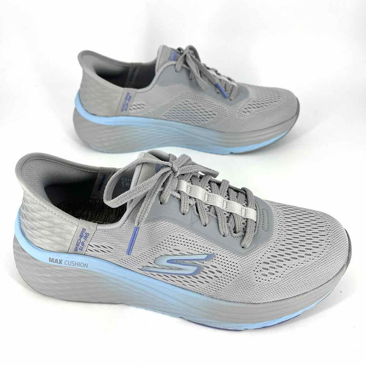 Shoe Size 8.5 Sketchers Gray Knit Sneakers