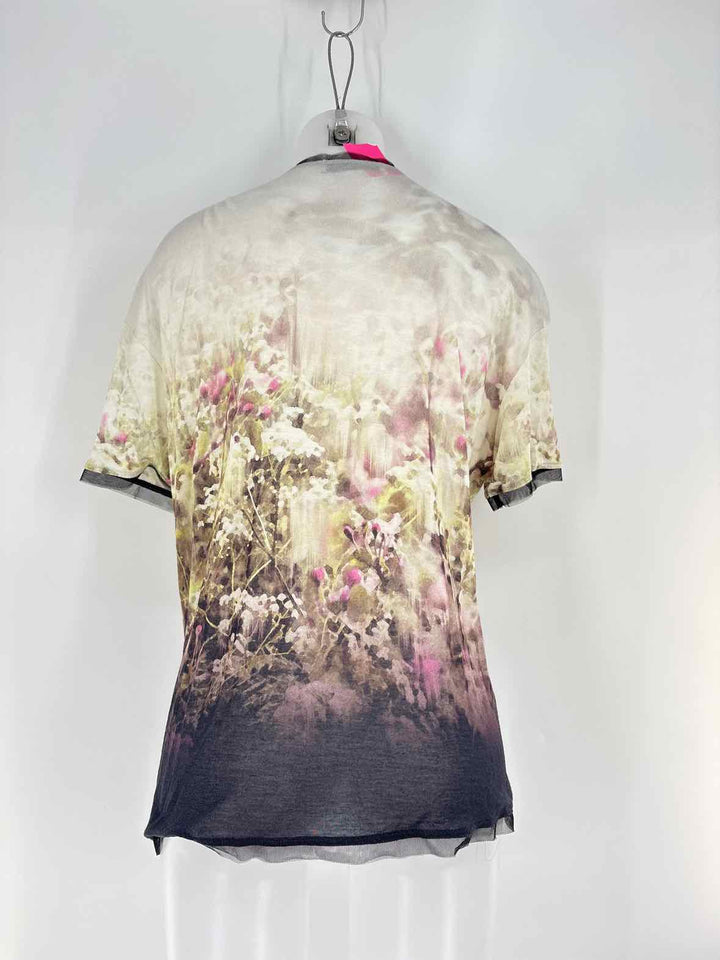 Size 10 VALENTINO Multi-Color Shirt