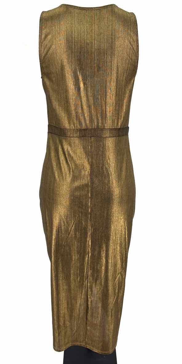 Size 0X Gold Dress