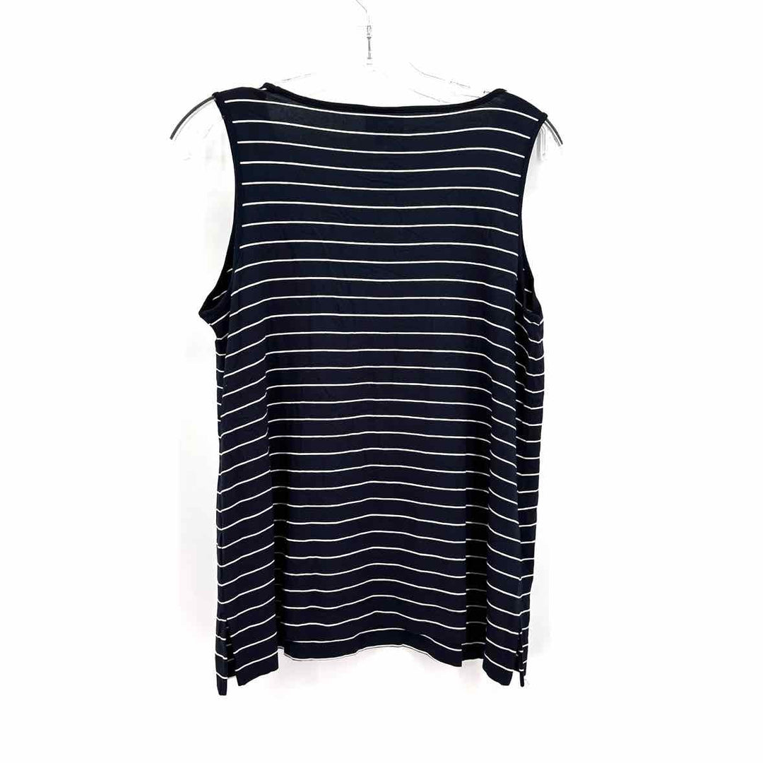 Size L J JILL Navy Shirt
